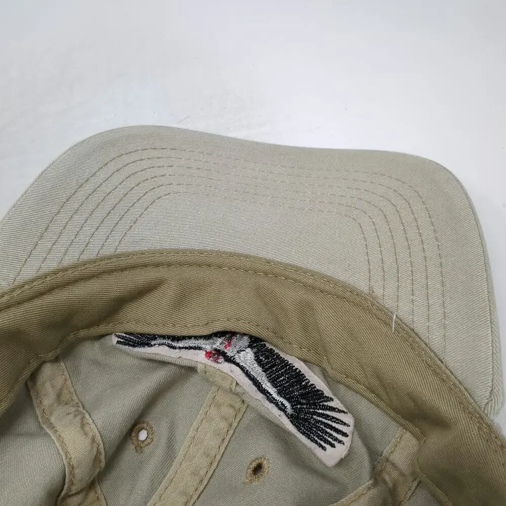 Baseball Cap Beige One Size Grand Canyon National Park Condor Bird Hat Made USA